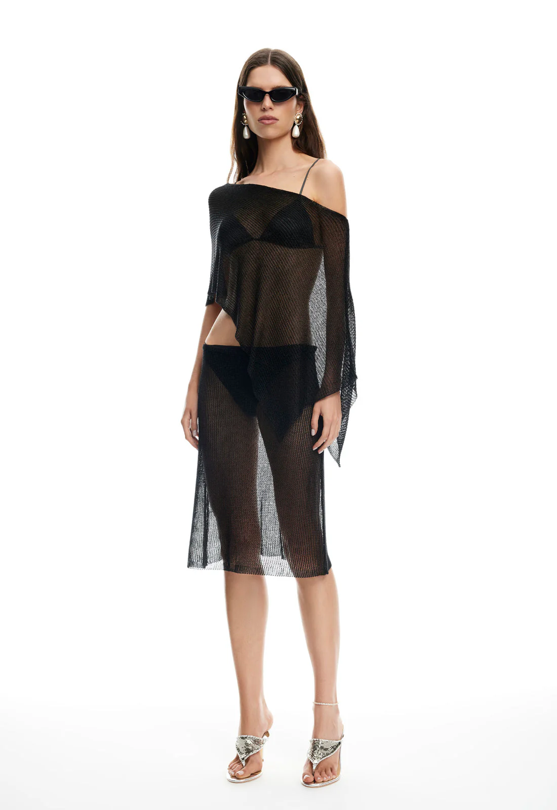 LUMINOUS PONCHO - OBSIDIAN - Image 4