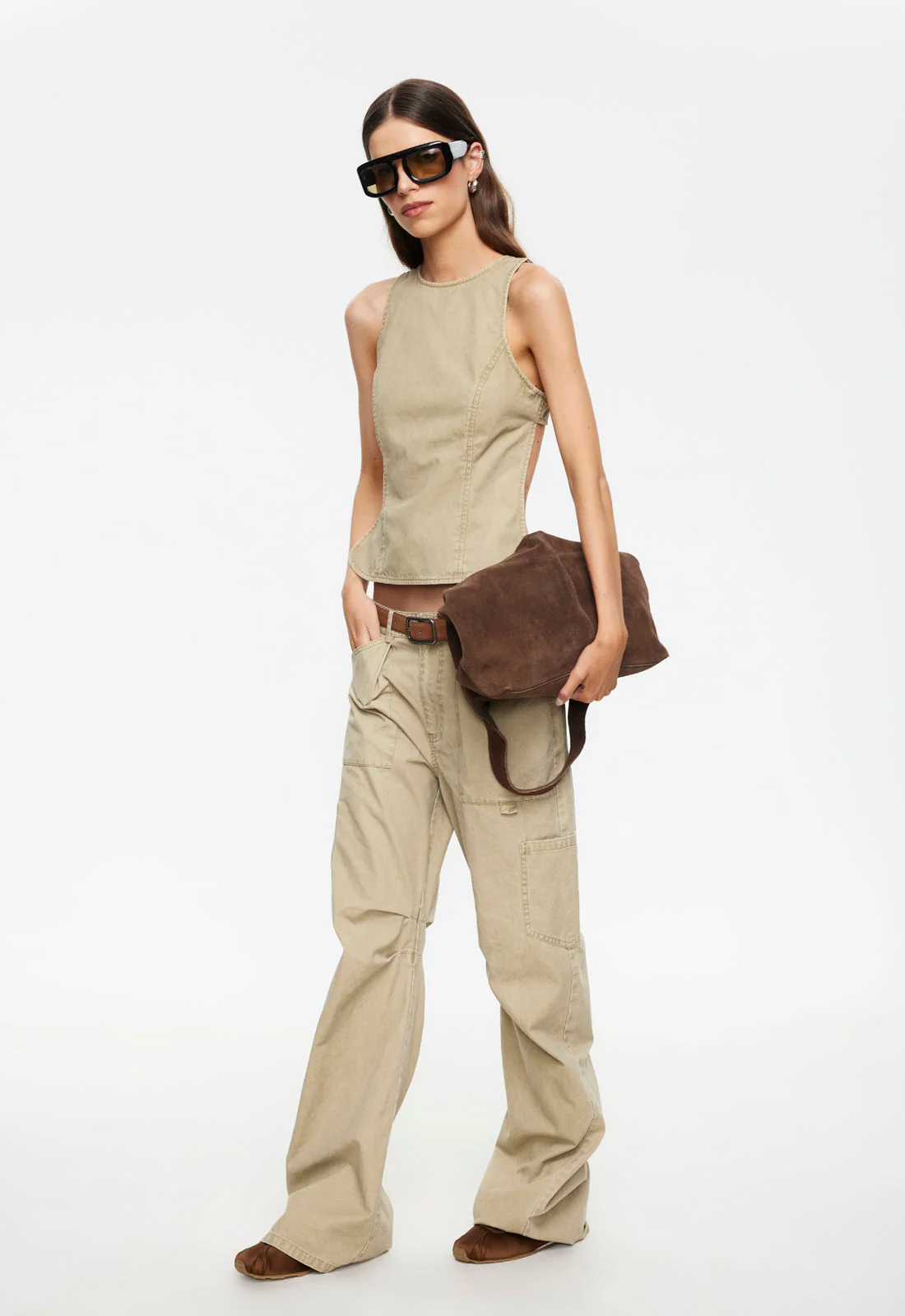 MIAMI VICE PANT - TAN - Image 3