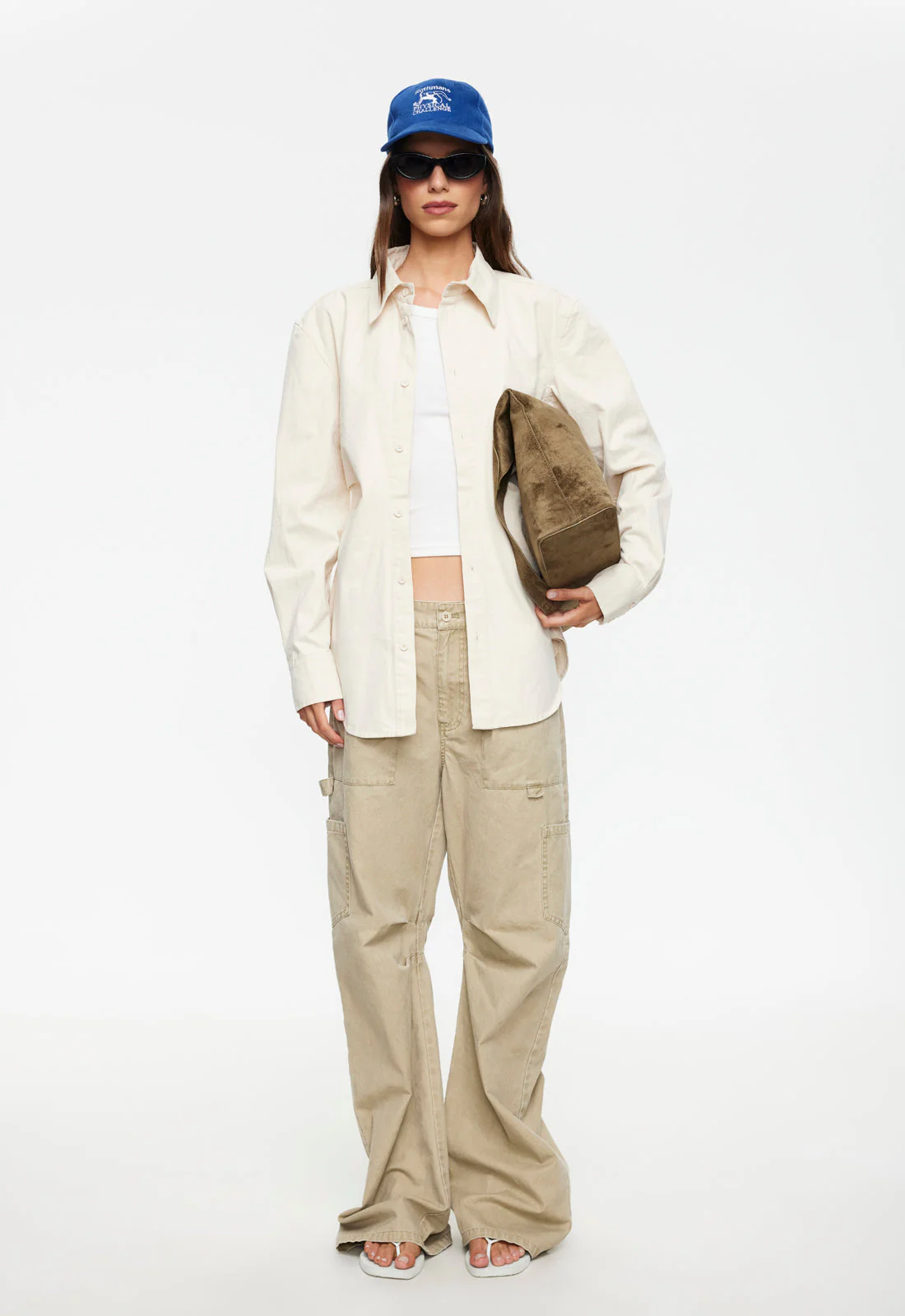 NAOMI SHIRT - BEIGE - Image 3