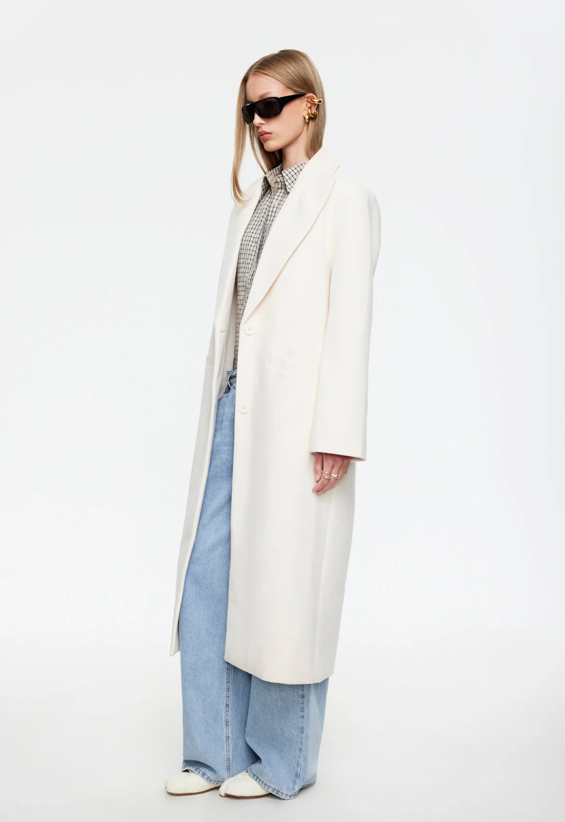 OLSEN COAT - CREAM - Image 3