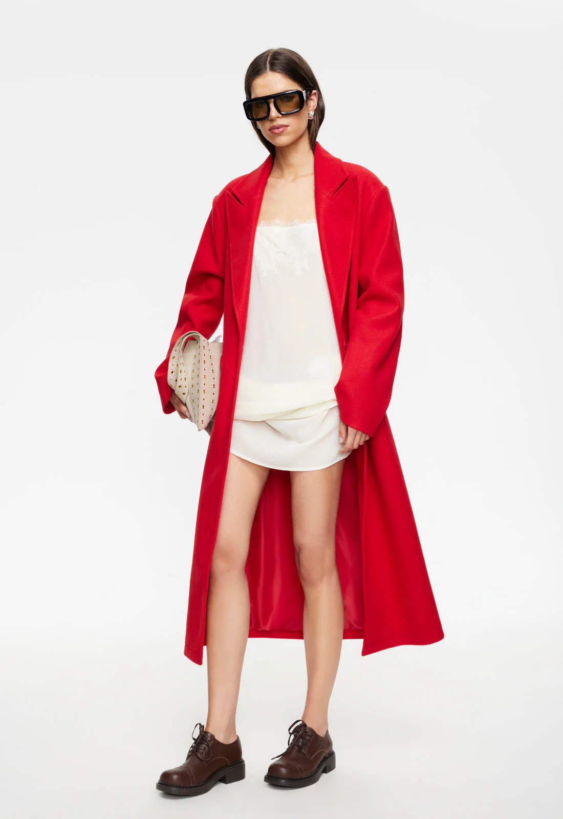 OLSEN COAT - CRIMSON - Image 3