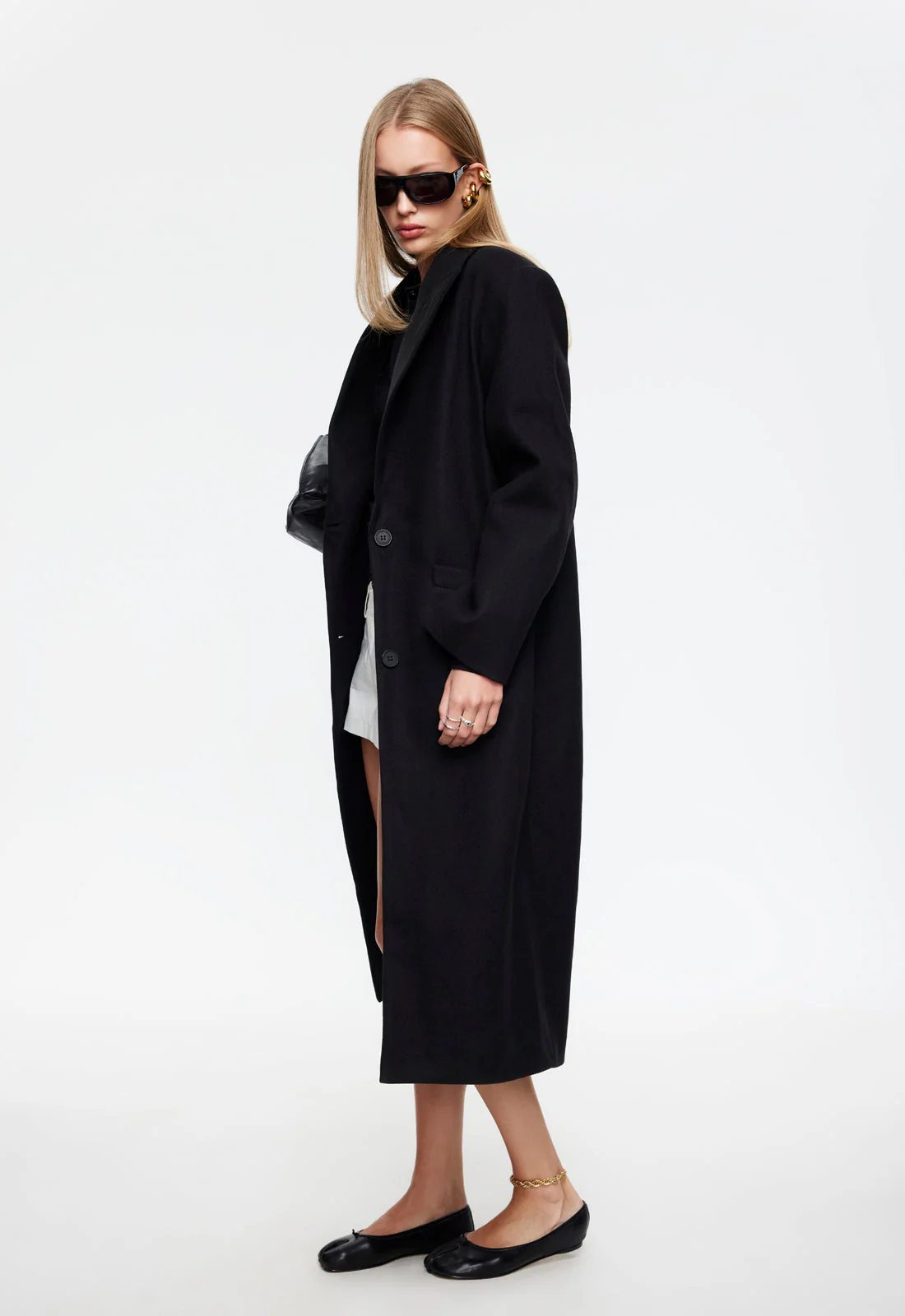 OLSEN COAT - ONYX - Image 3