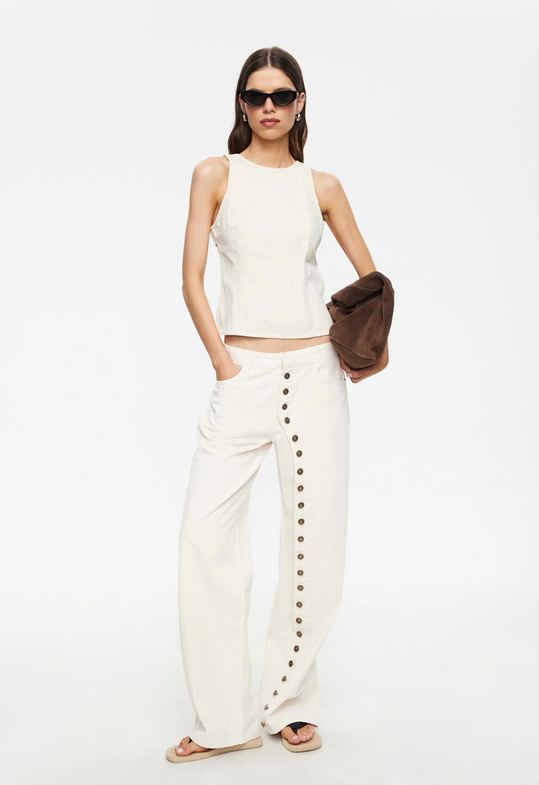 PENNY PANT - BEIGE - Image 2