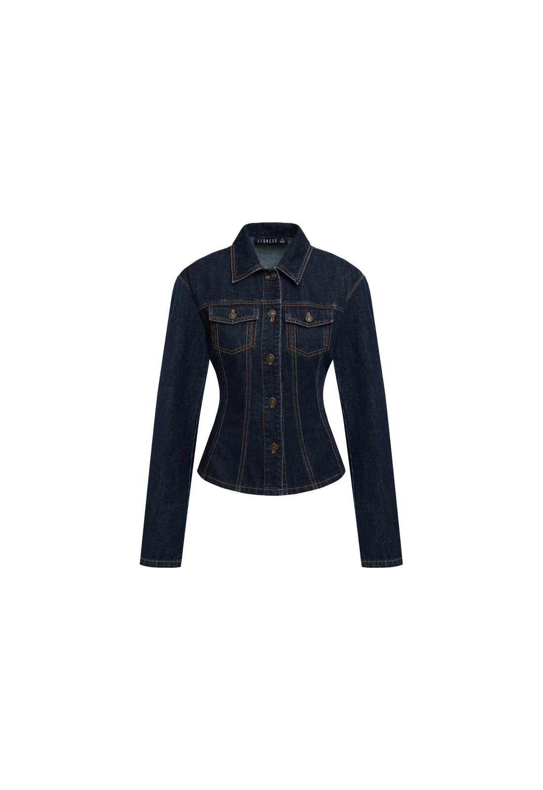 RIDER DENIM JACKET - DARK DENIM - Image 7