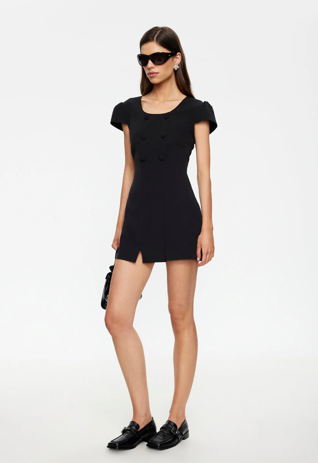 ROSA MINI DRESS - NOIR - Image 3