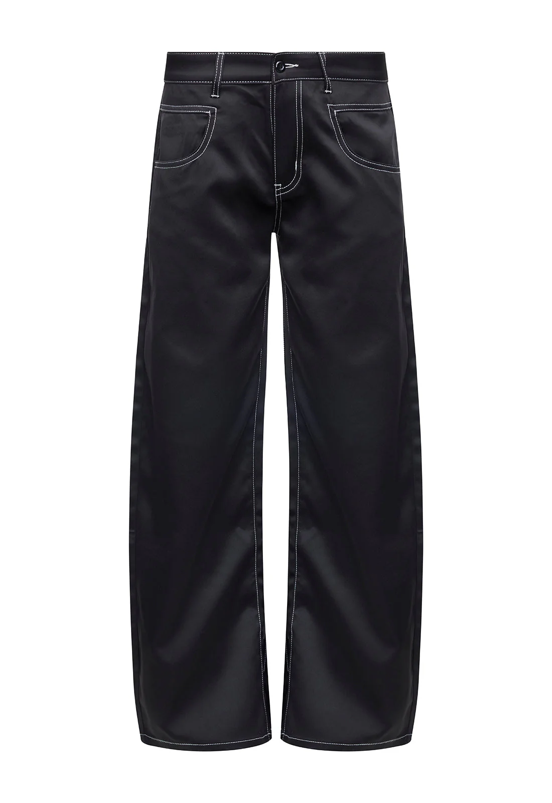 SERENITY SATIN PANT - NOIR - Image 6