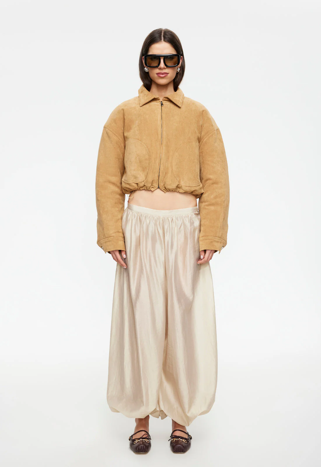 SERRANO BOMBER - CAMEL - Image 3