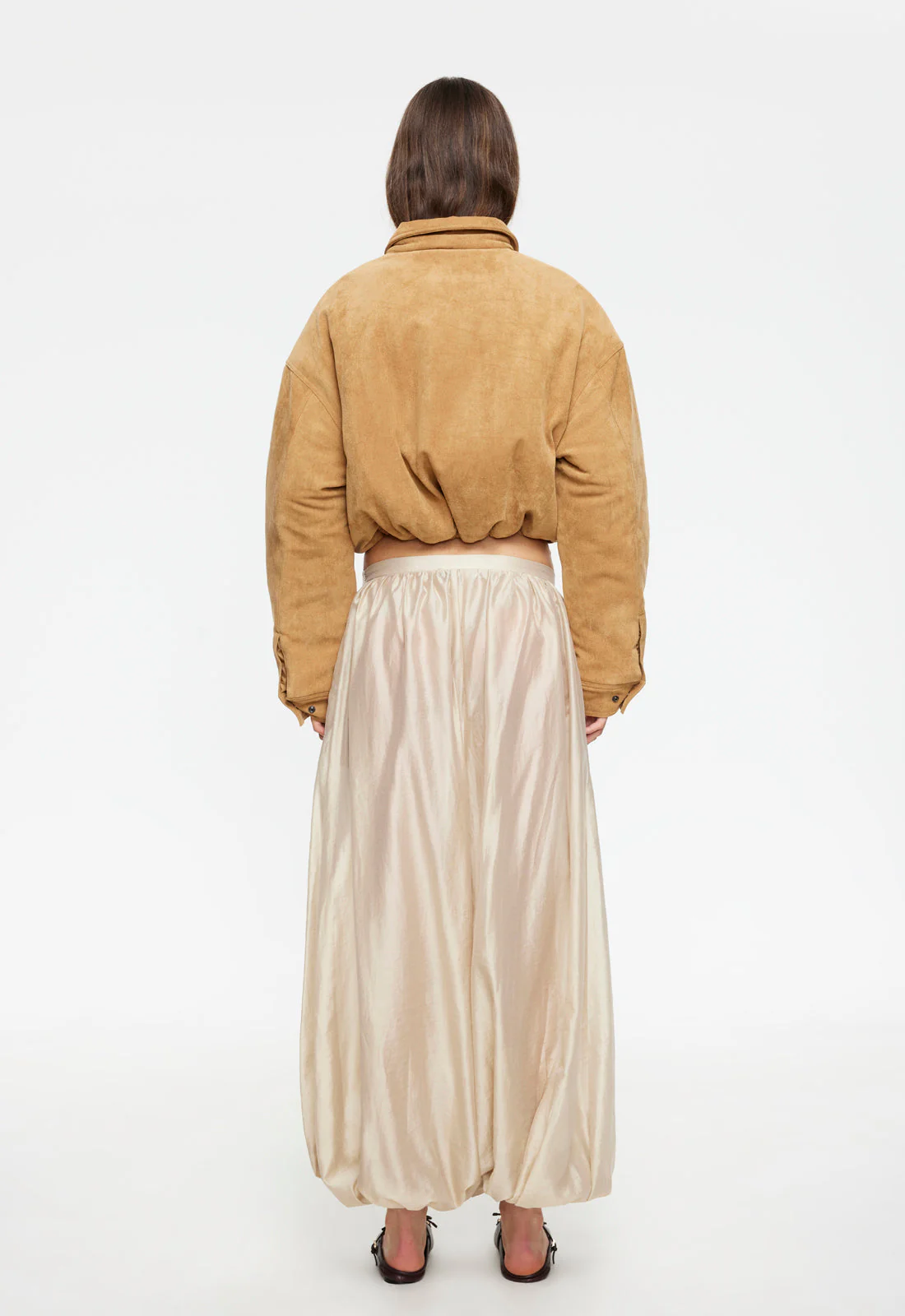 SERRANO BOMBER - CAMEL - Image 4
