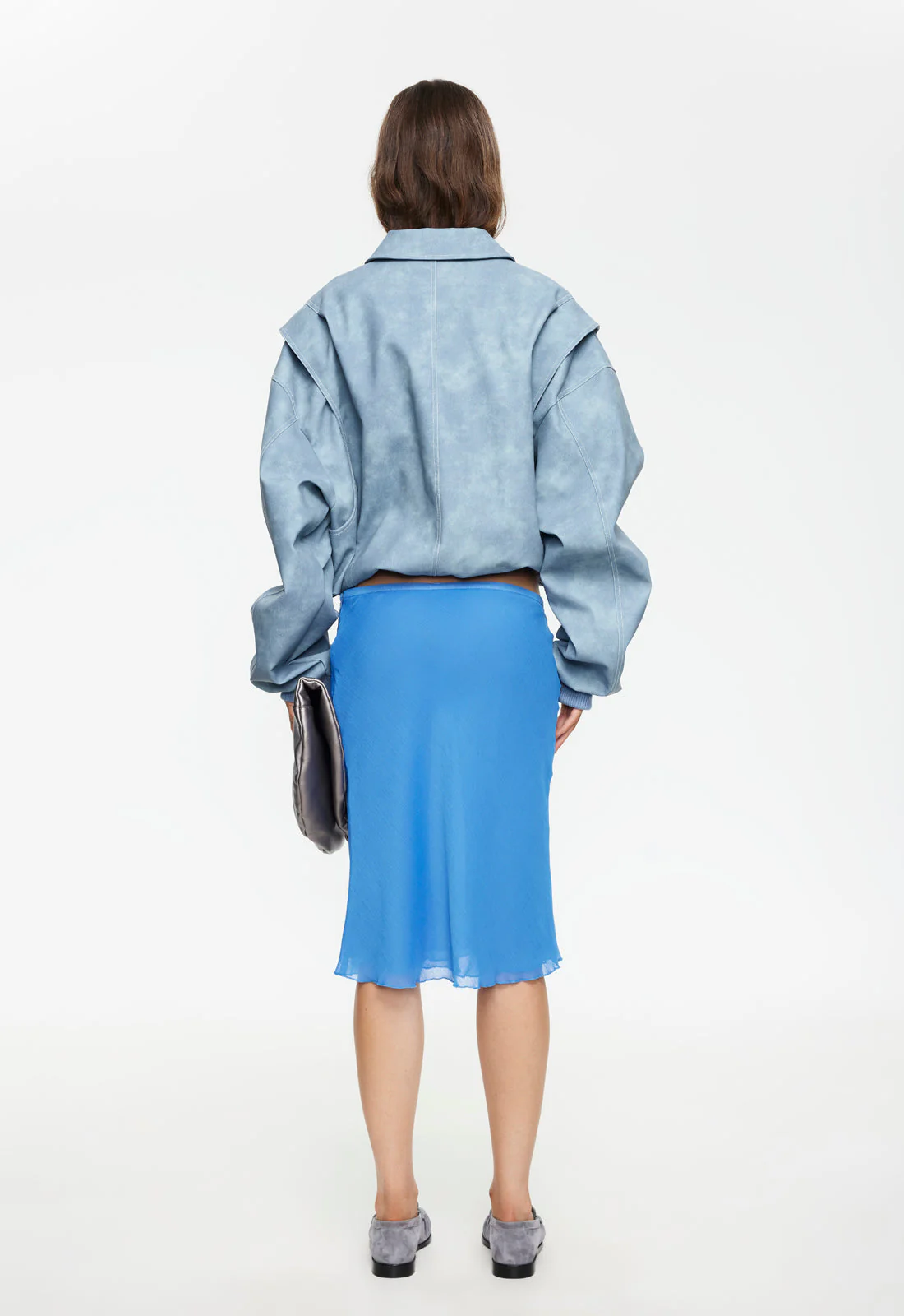 SHORELINE MIDI SKIRT - PERSIAN JEWEL - Image 5