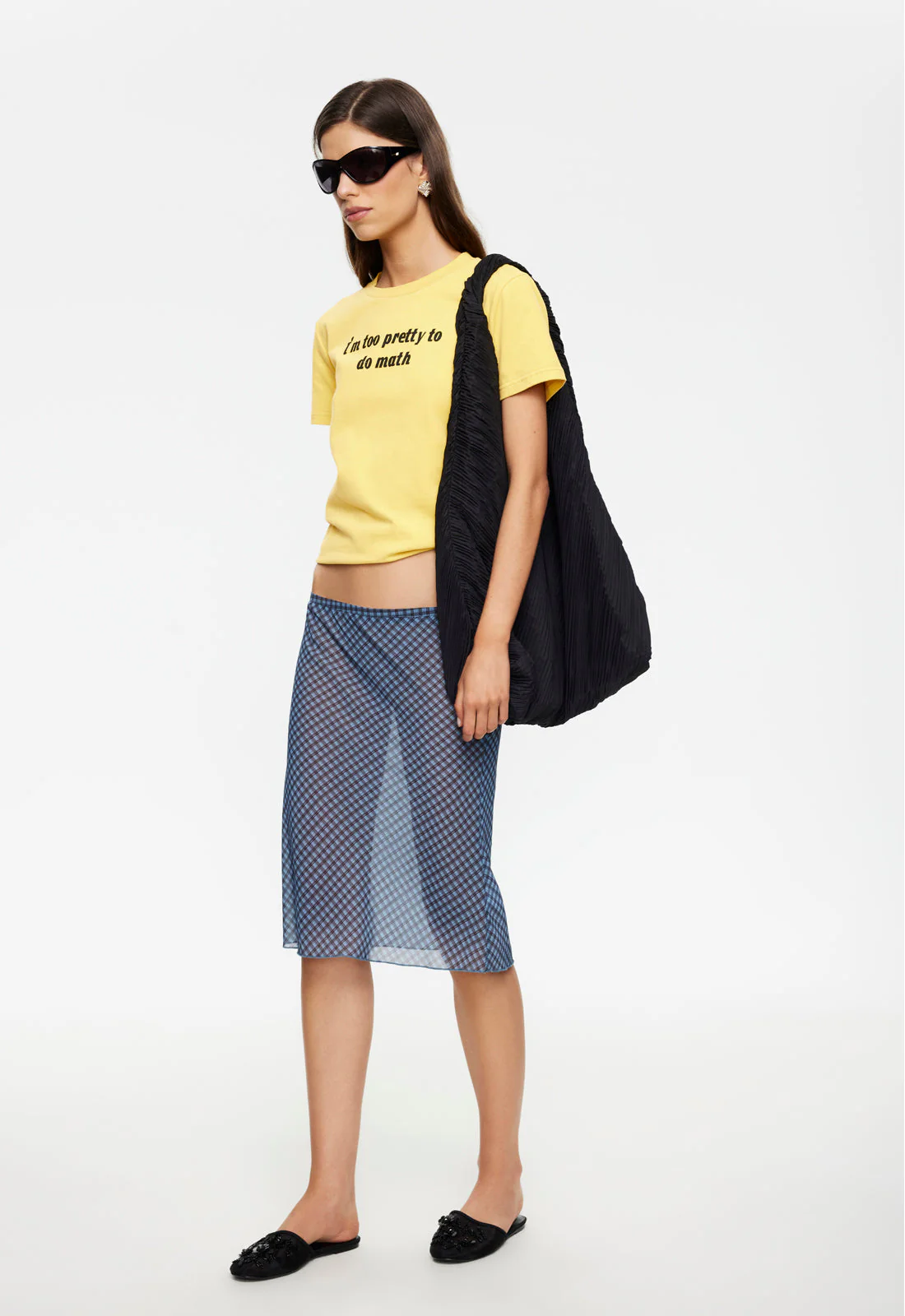SHORELINE MIDI SKIRT - SMOKE CHECK - Image 2