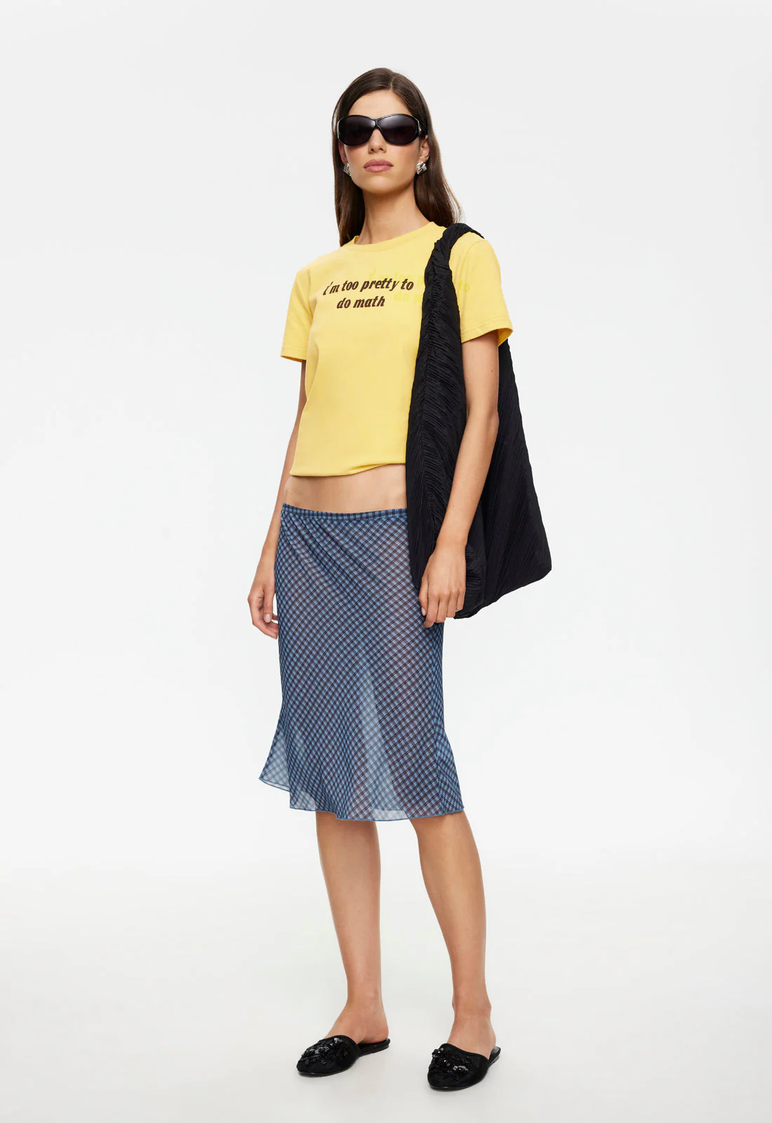 SHORELINE MIDI SKIRT - SMOKE CHECK - Image 3