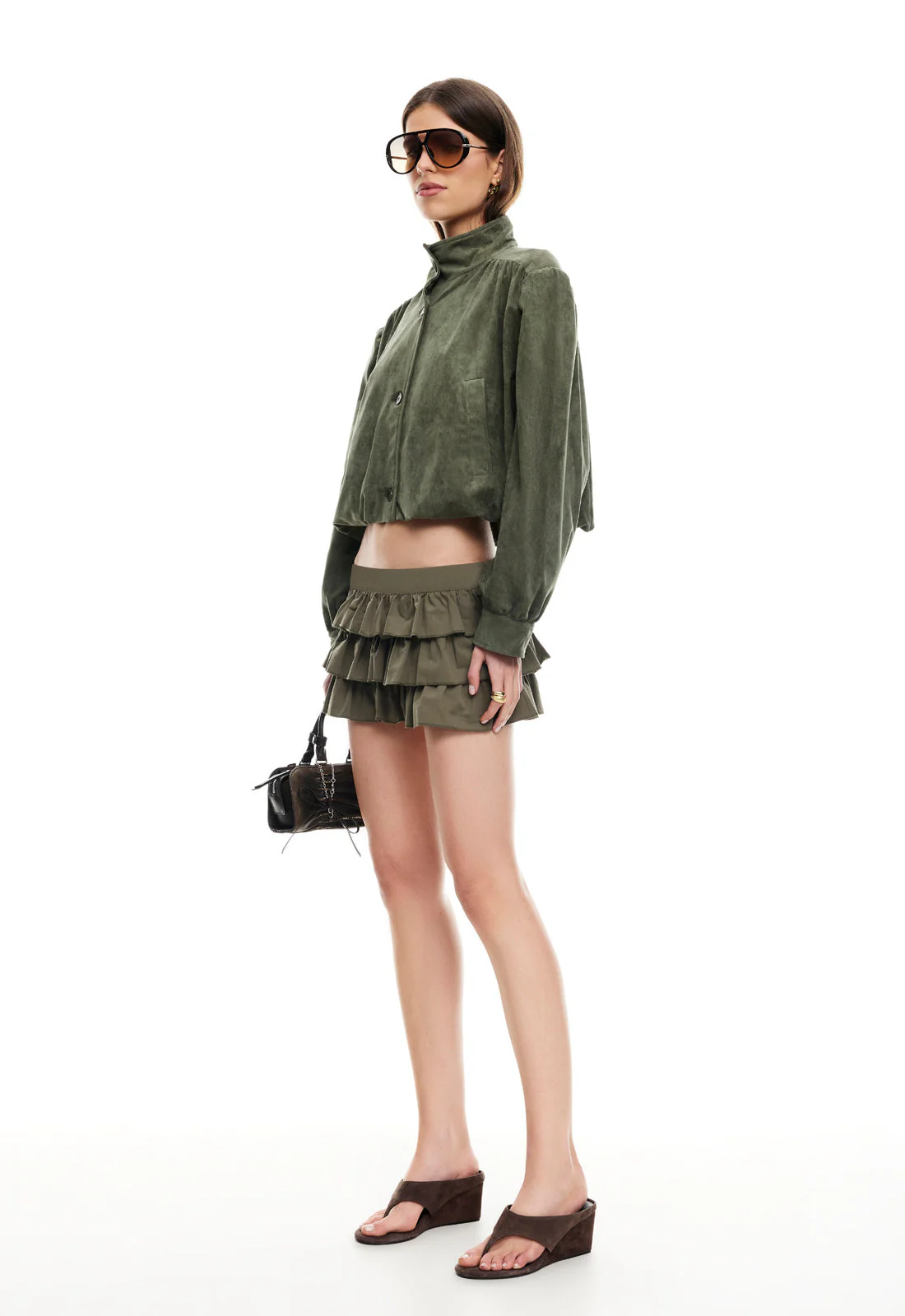 SOLSTICE MINI SKORT - SAFARI - Image 4