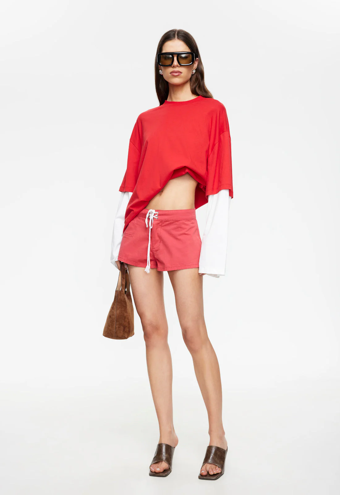 SUNDOWN SHORT - CRIMSON