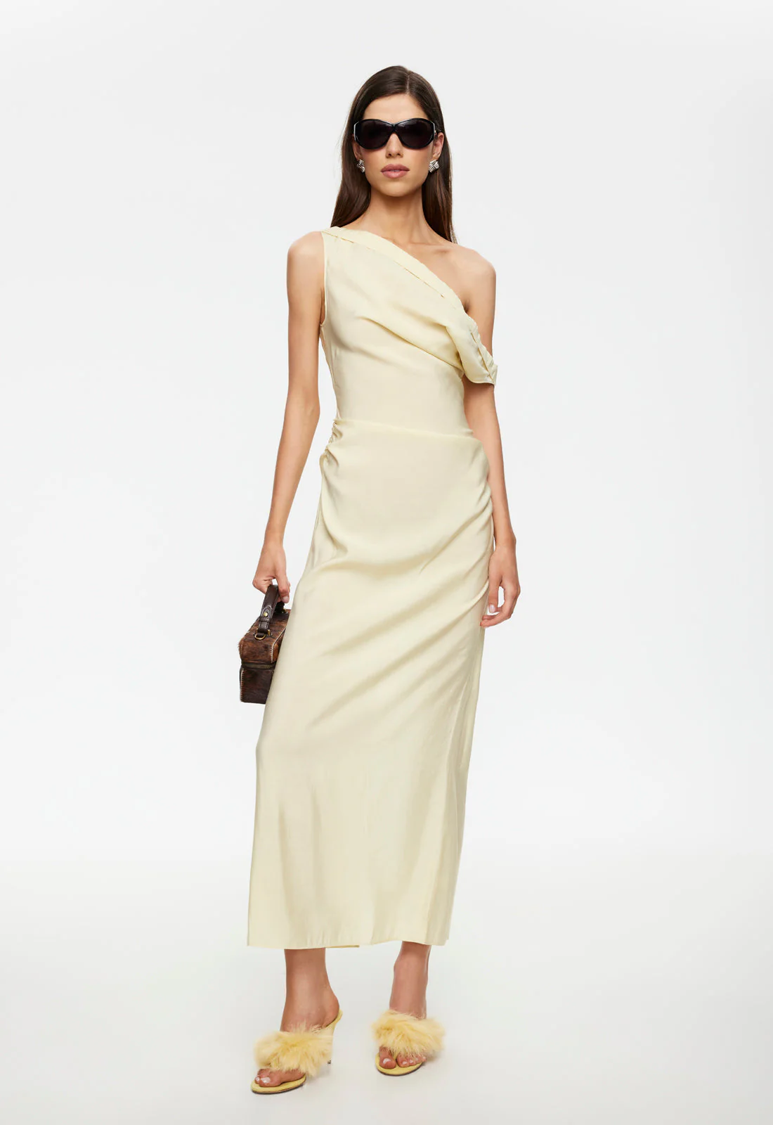 SWEETHEART MAXI DRESS - LEMON - Image 2