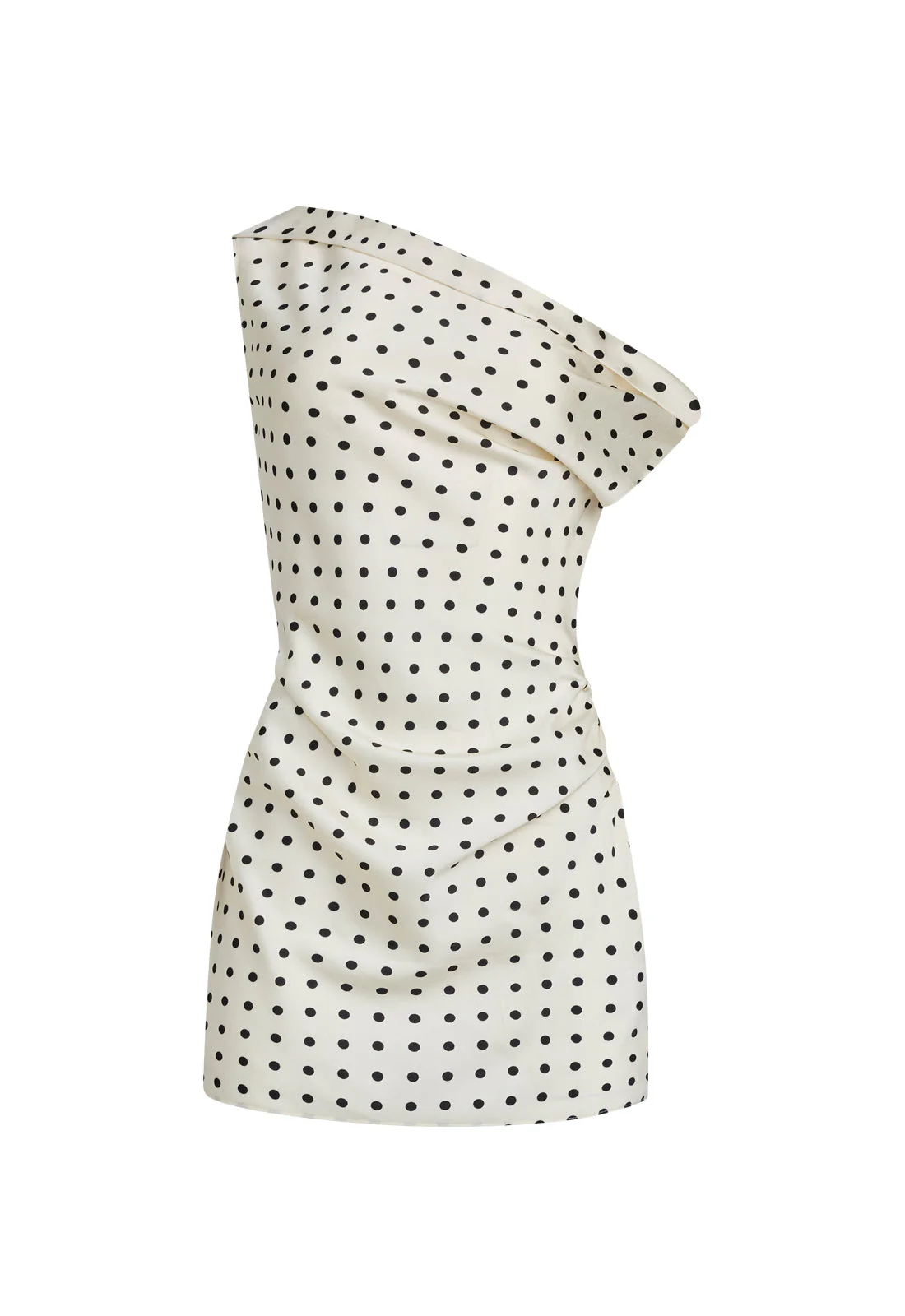SWEETHEART MINI DRESS - CREAM POLKA - Image 7