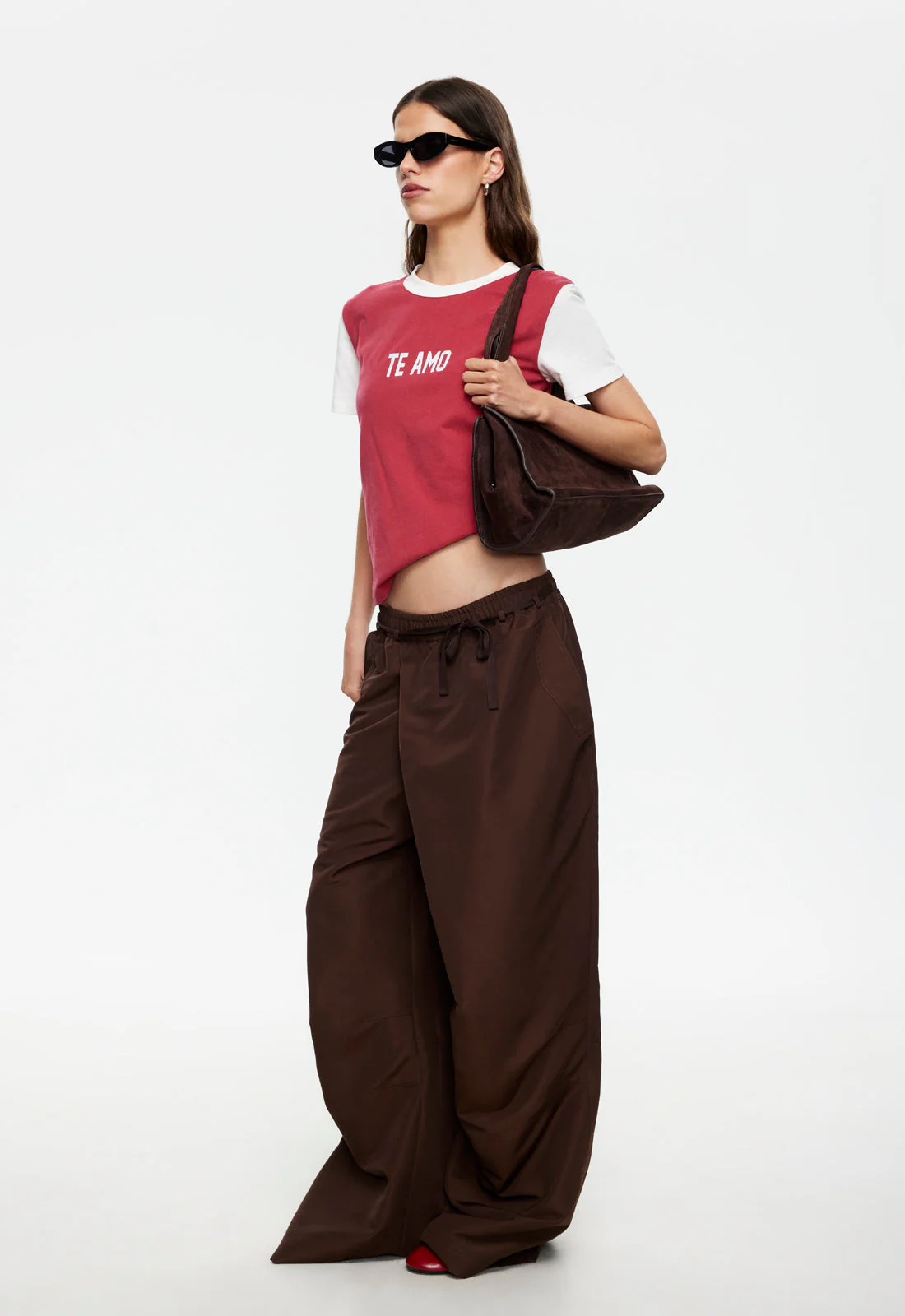 TE AMO TEE - CRIMSON - Image 3
