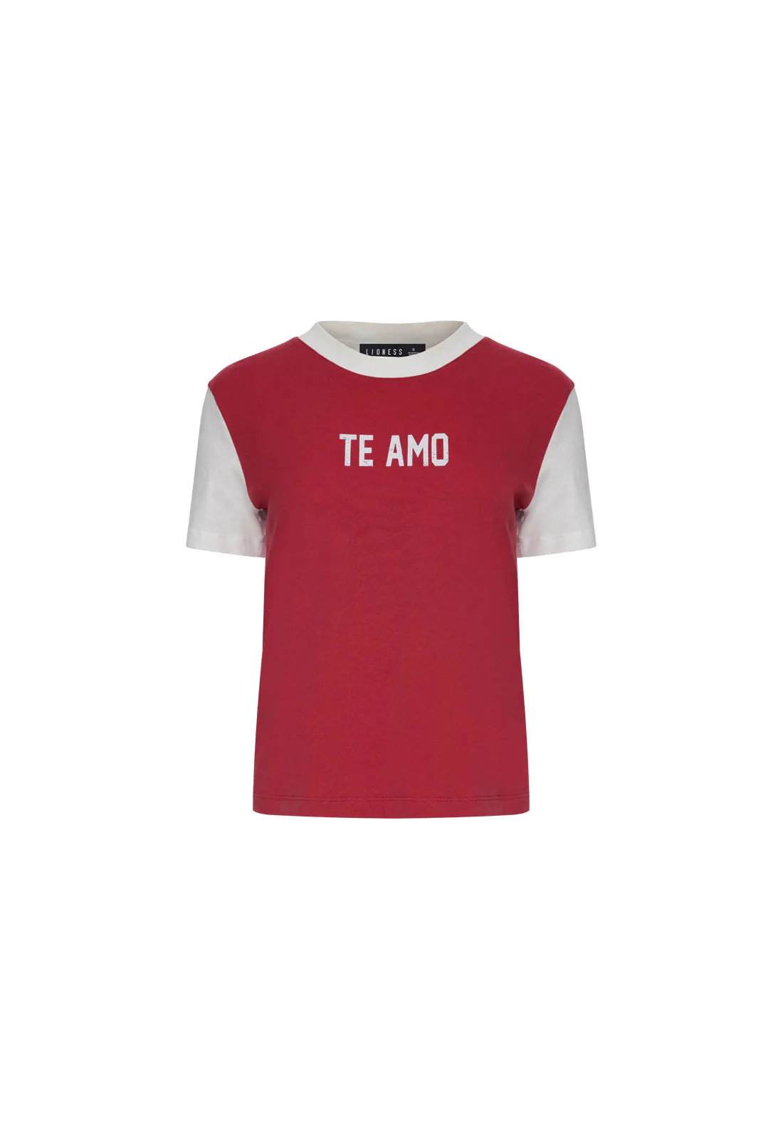 TE AMO TEE - CRIMSON - Image 5