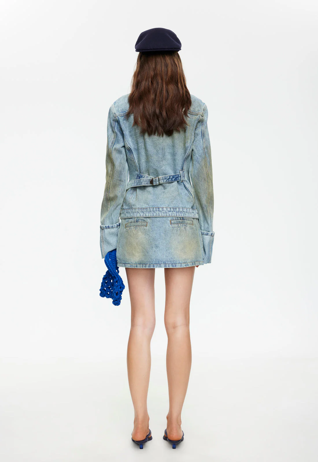 THE BRONX DENIM JACKET - STONE BLUE - Image 5