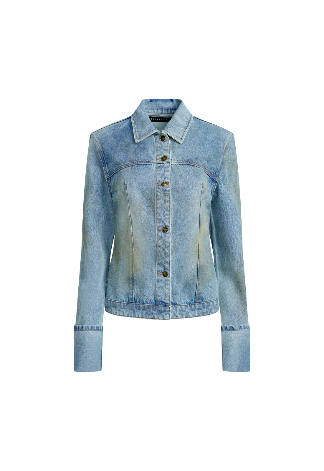 THE BRONX DENIM JACKET - STONE BLUE - Image 6